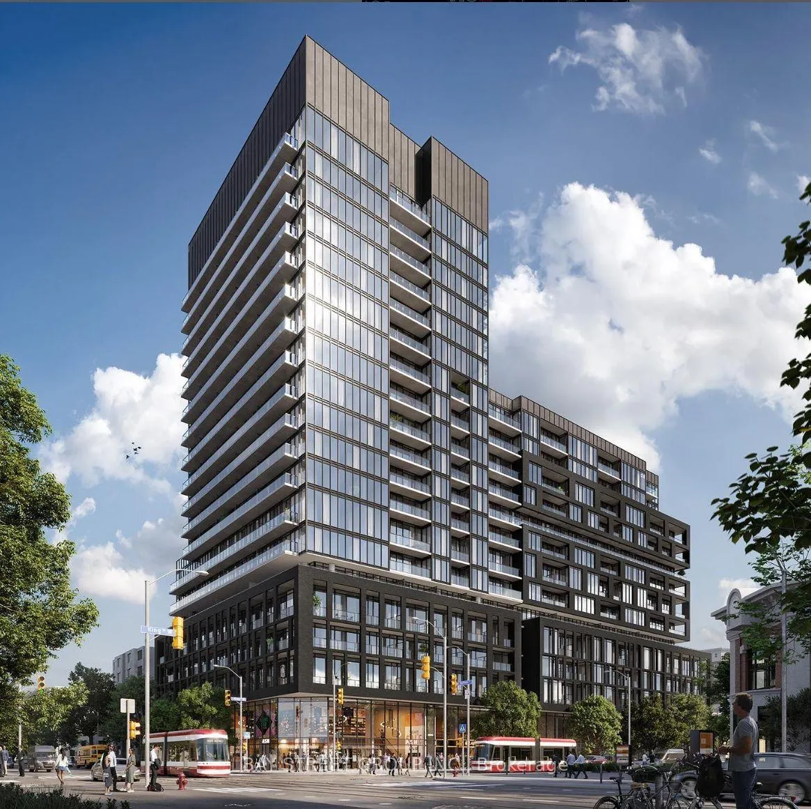 Front of Unit 417, 1180 King Street W