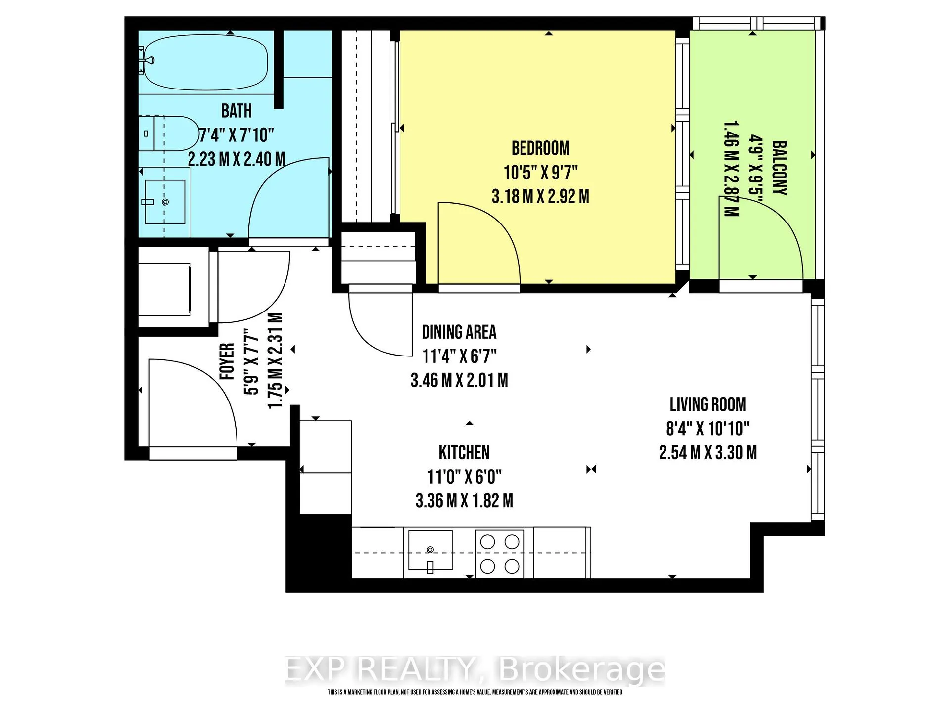 Photo 25 of Unit 1115, 19 Bathurst Street, Toronto, Waterfront Communities — HOMEH