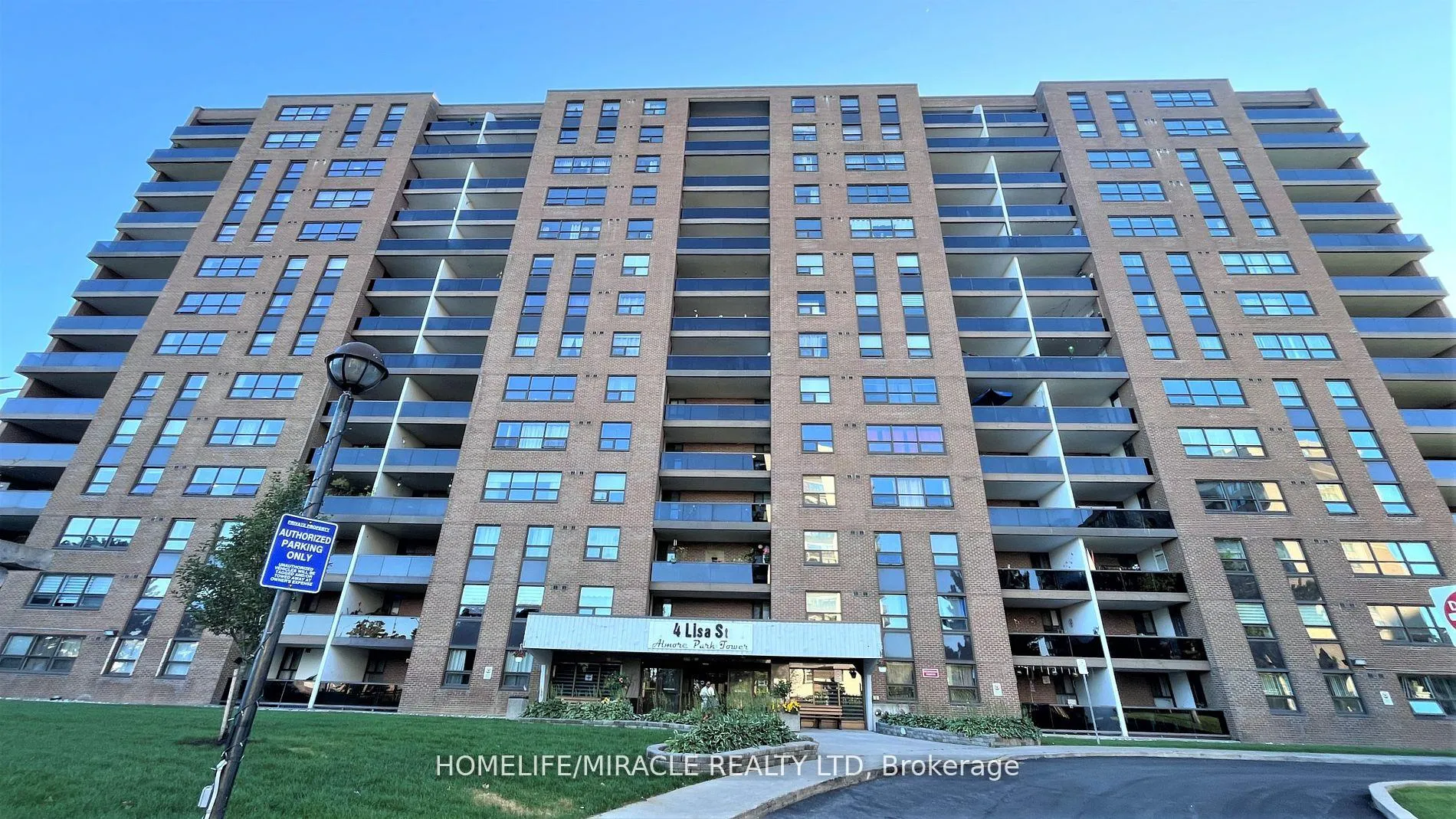 Photo 1 of Unit 1107, 4 Lisa Street, Brampton, Queen Street Corridor — HOMEH