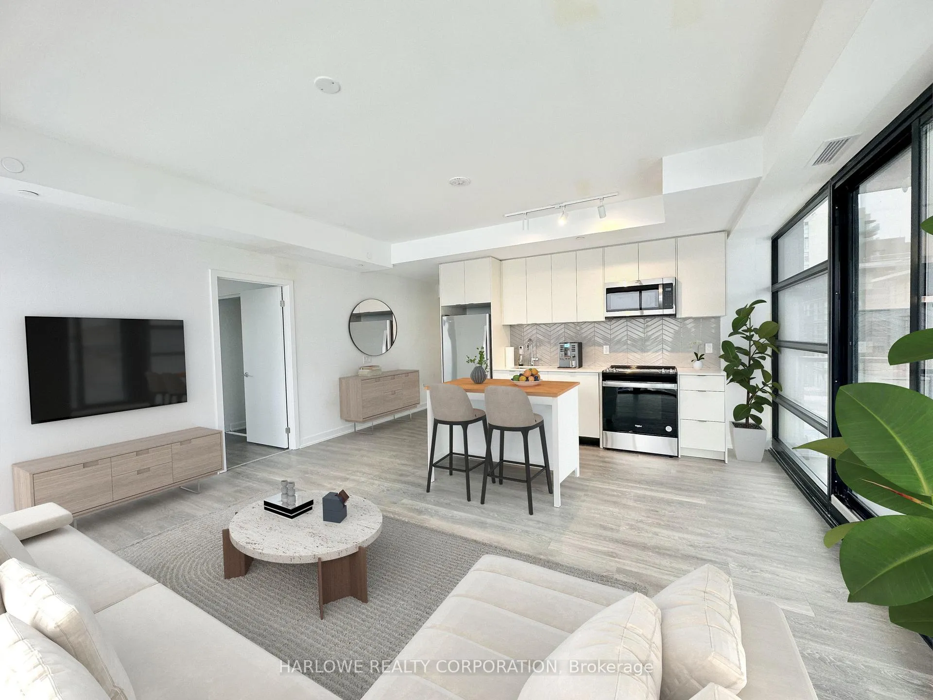Front of Unit 340 E, 1610 Charles Street E
