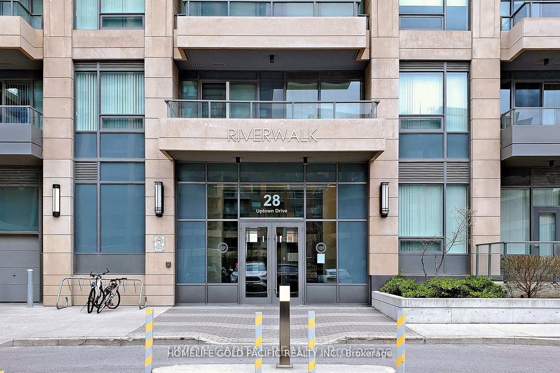 Front of Unit 601, 28 Uptown Drive