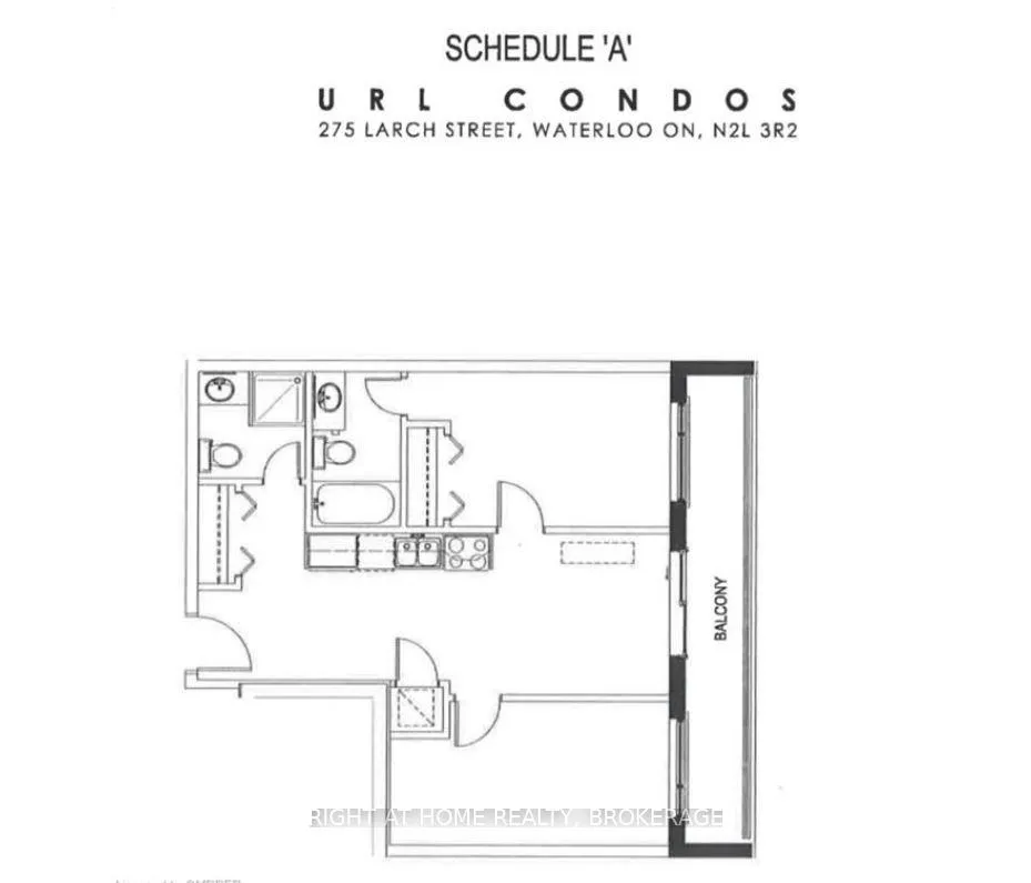 Photo 2 of Unit B510, 275 Larch Street, Waterloo, Downtown Waterloo — HOMEH