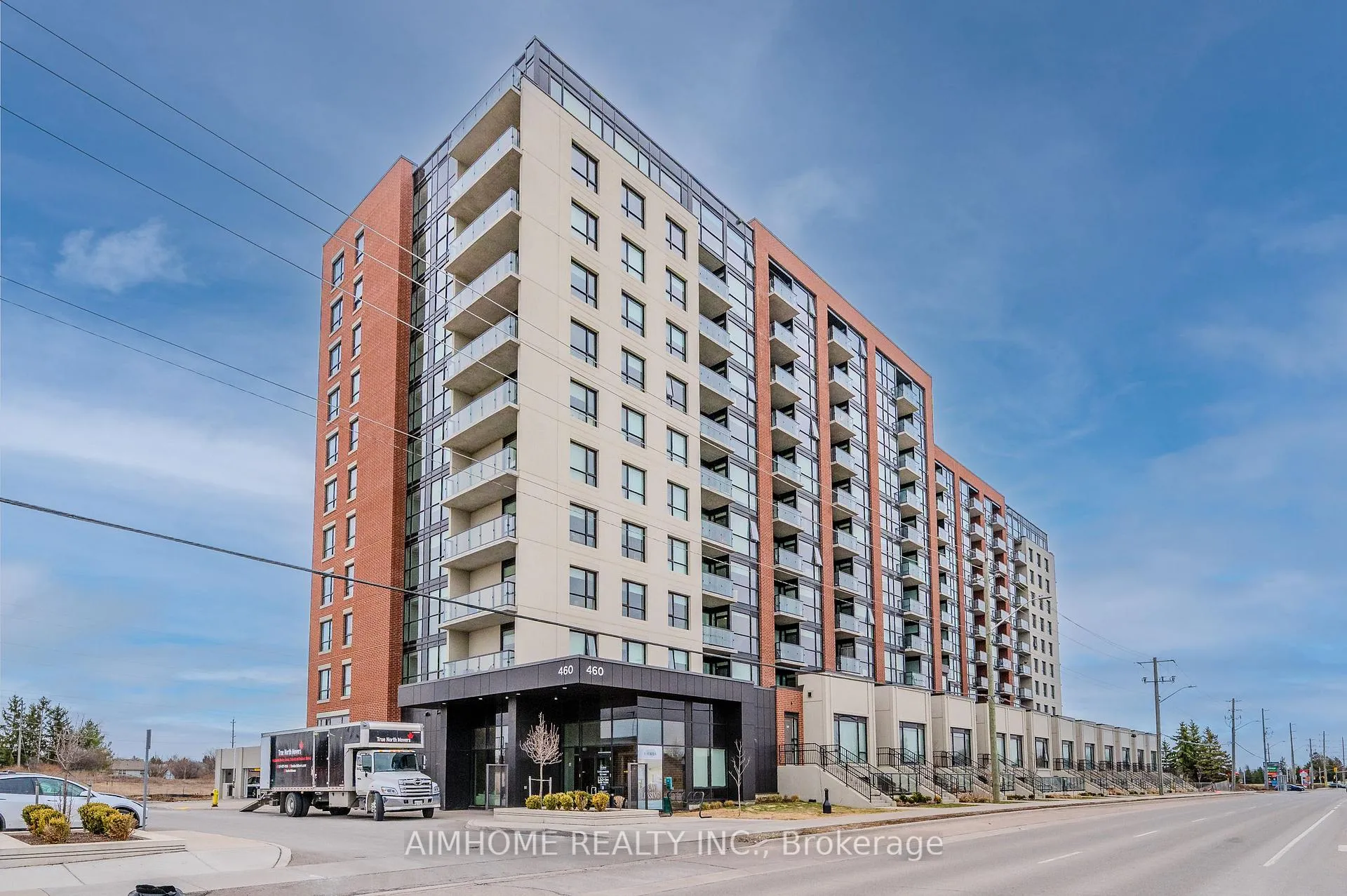 Front of Unit 1202, 460 Columbia Street W