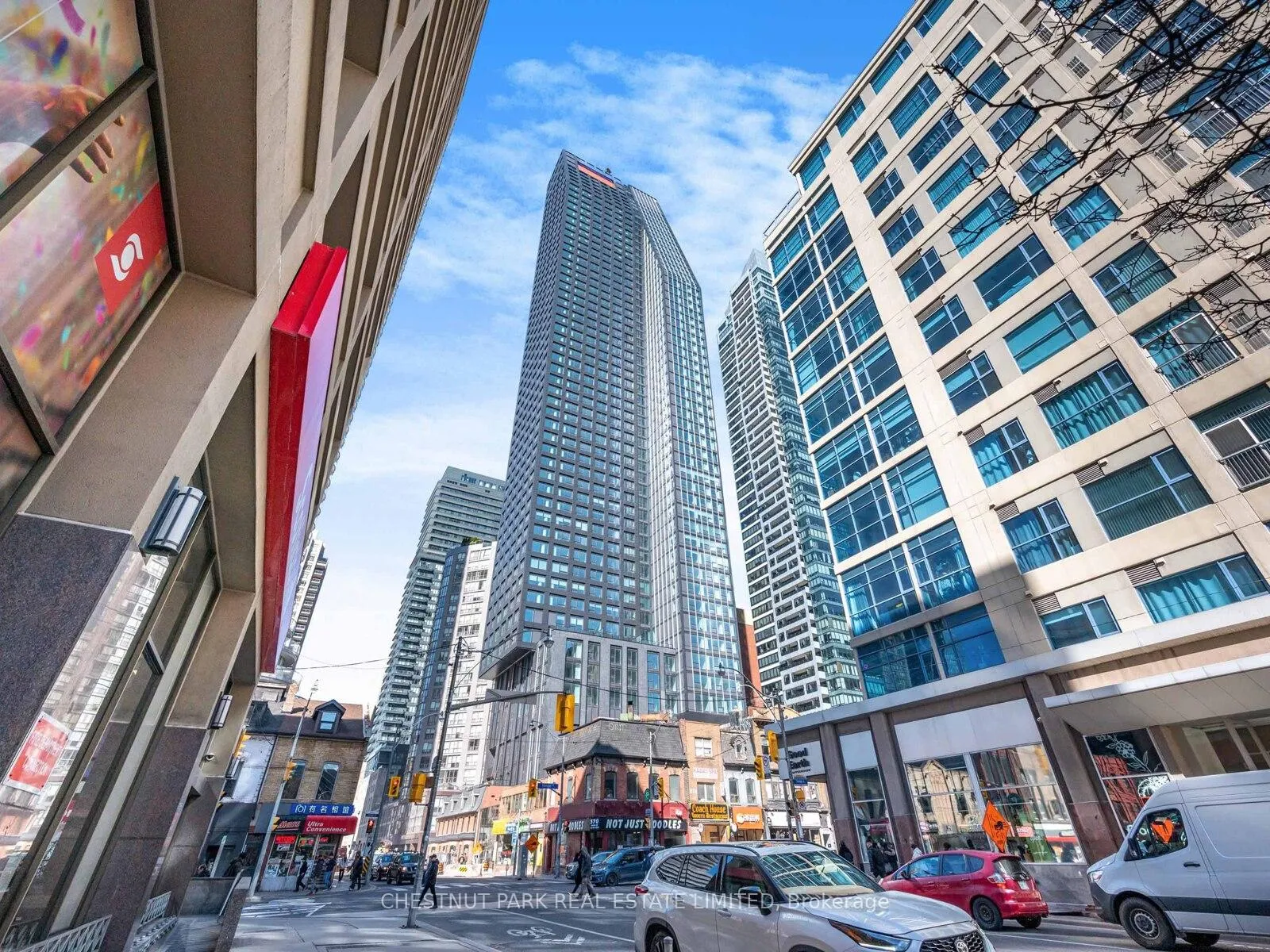 Front of Unit 2509, 8 Wellesley Street W