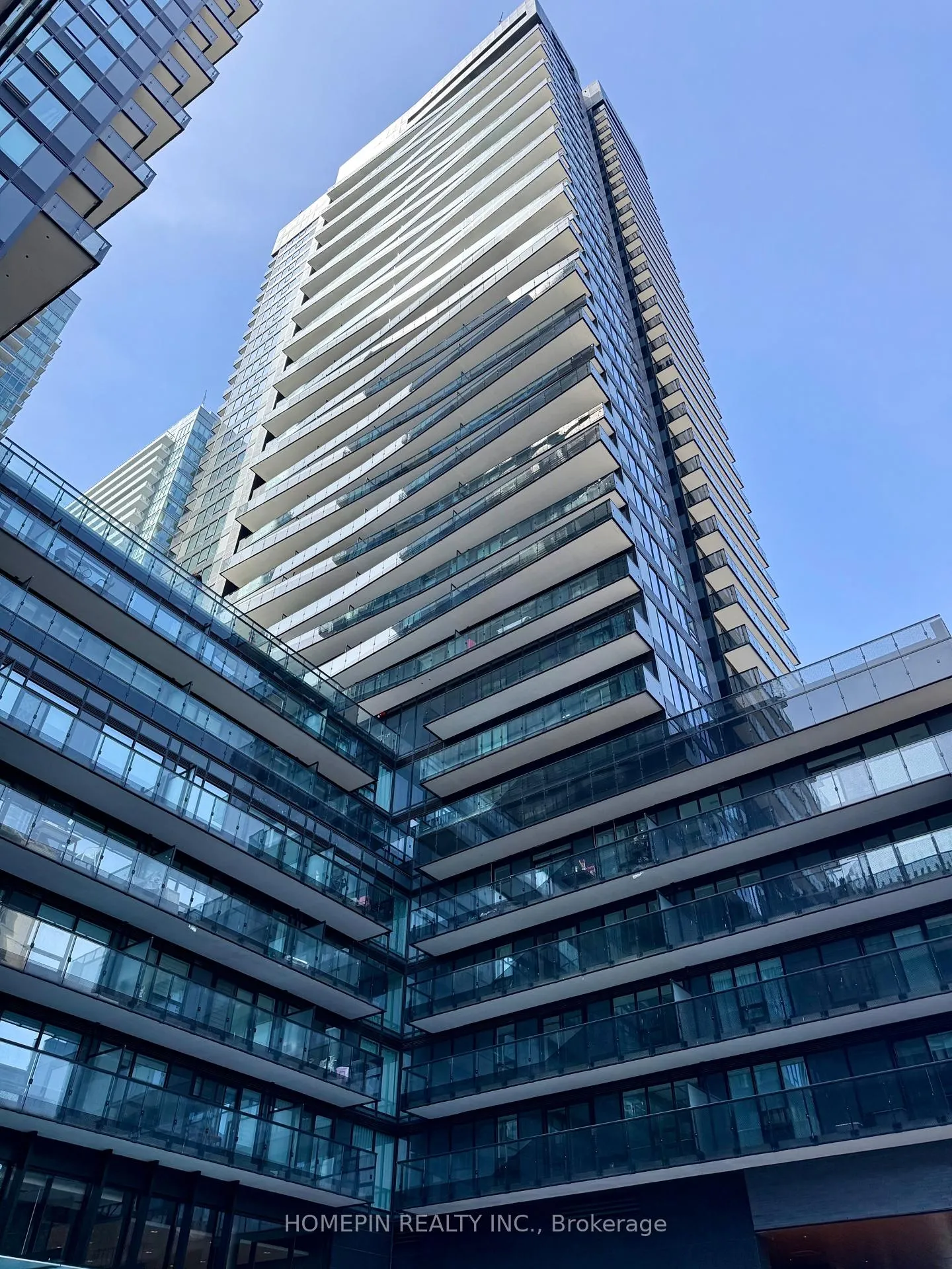 Front of Unit 2508, 127 Broadway Avenue