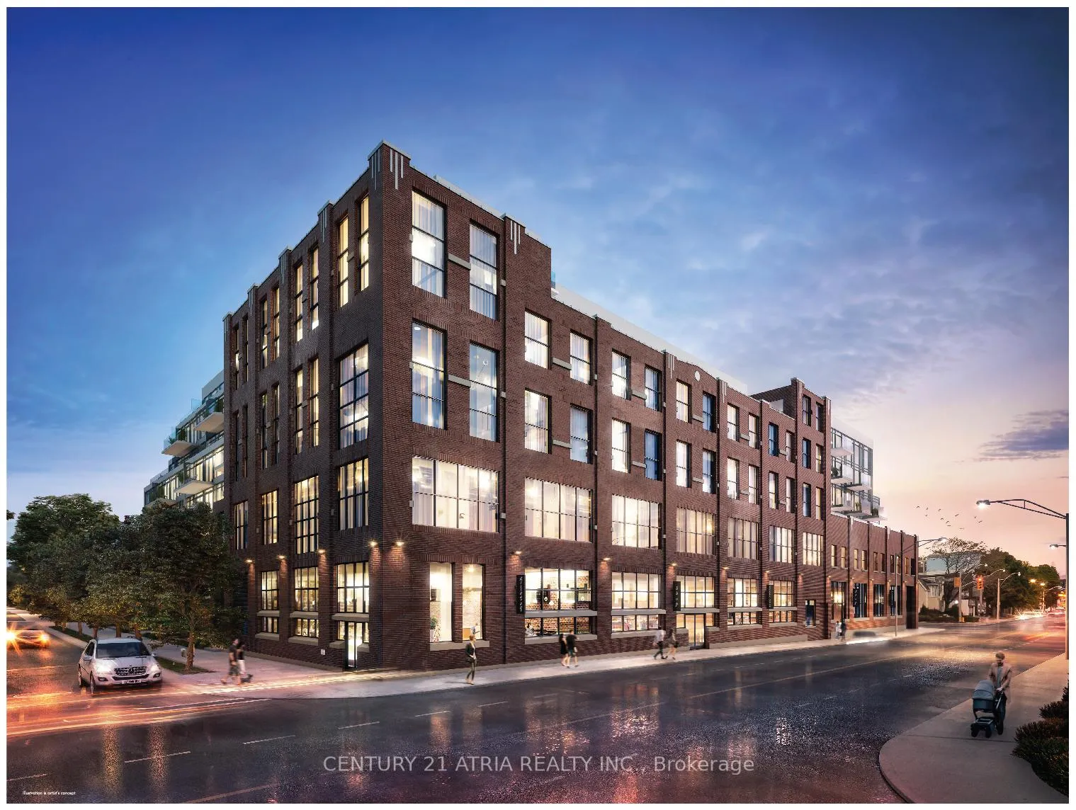Front of Unit 415, 150 Logan Avenue