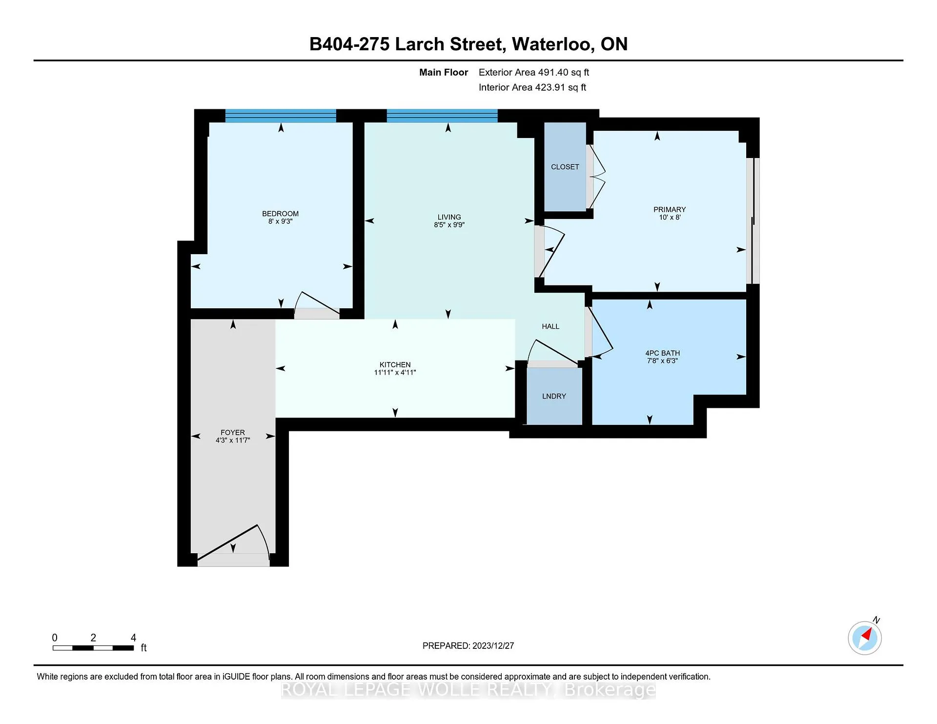 Photo 17 of Unit B404, 275 Larch Street, Waterloo, Lakeshore Village — HOMEH