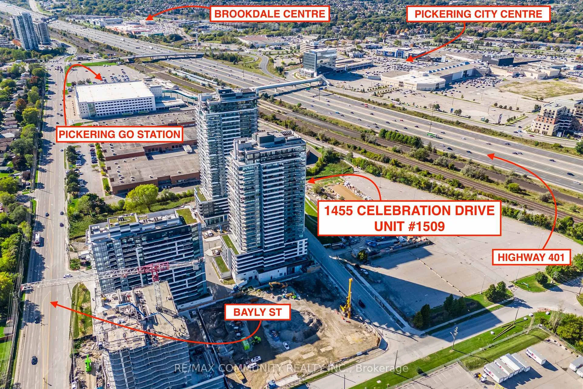 Photo 2 of Unit 1509, 1455 Celebration Drive, Pickering, Bay Ridges — HOMEH