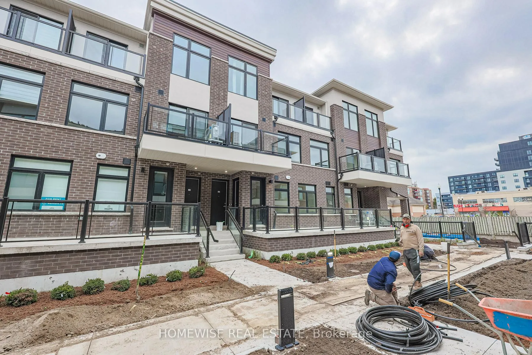 Front of Unit 203, 755 Omega Drive