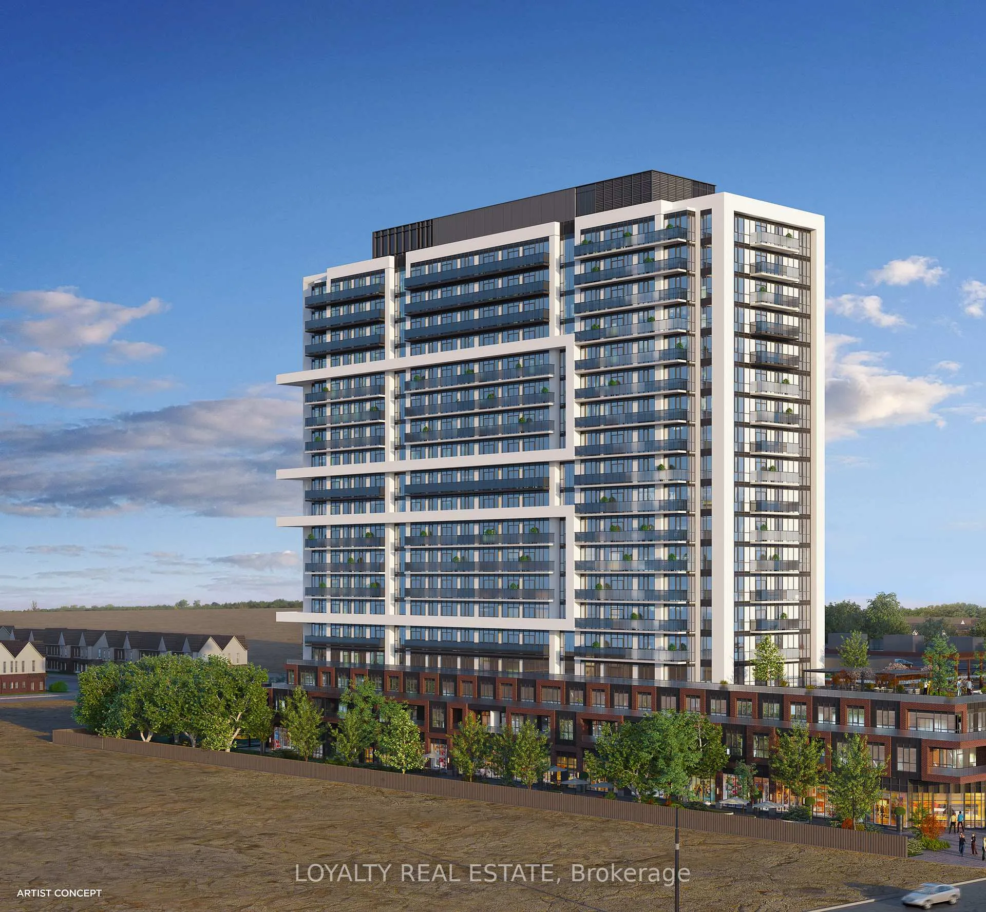 Front of Unit 2202, 2545 Simcoe Street N