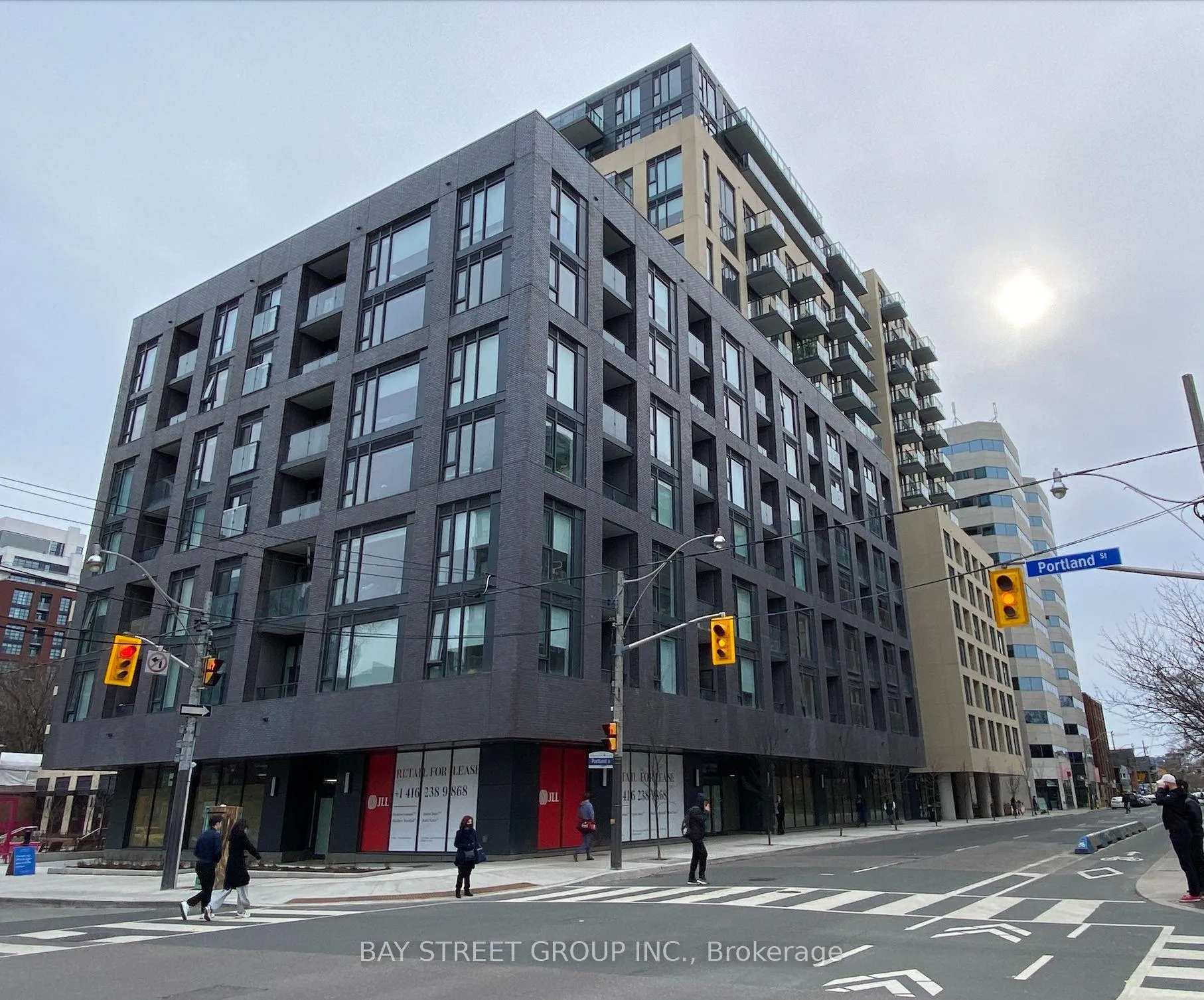 Front of Unit 619, 543 Richmond Street W