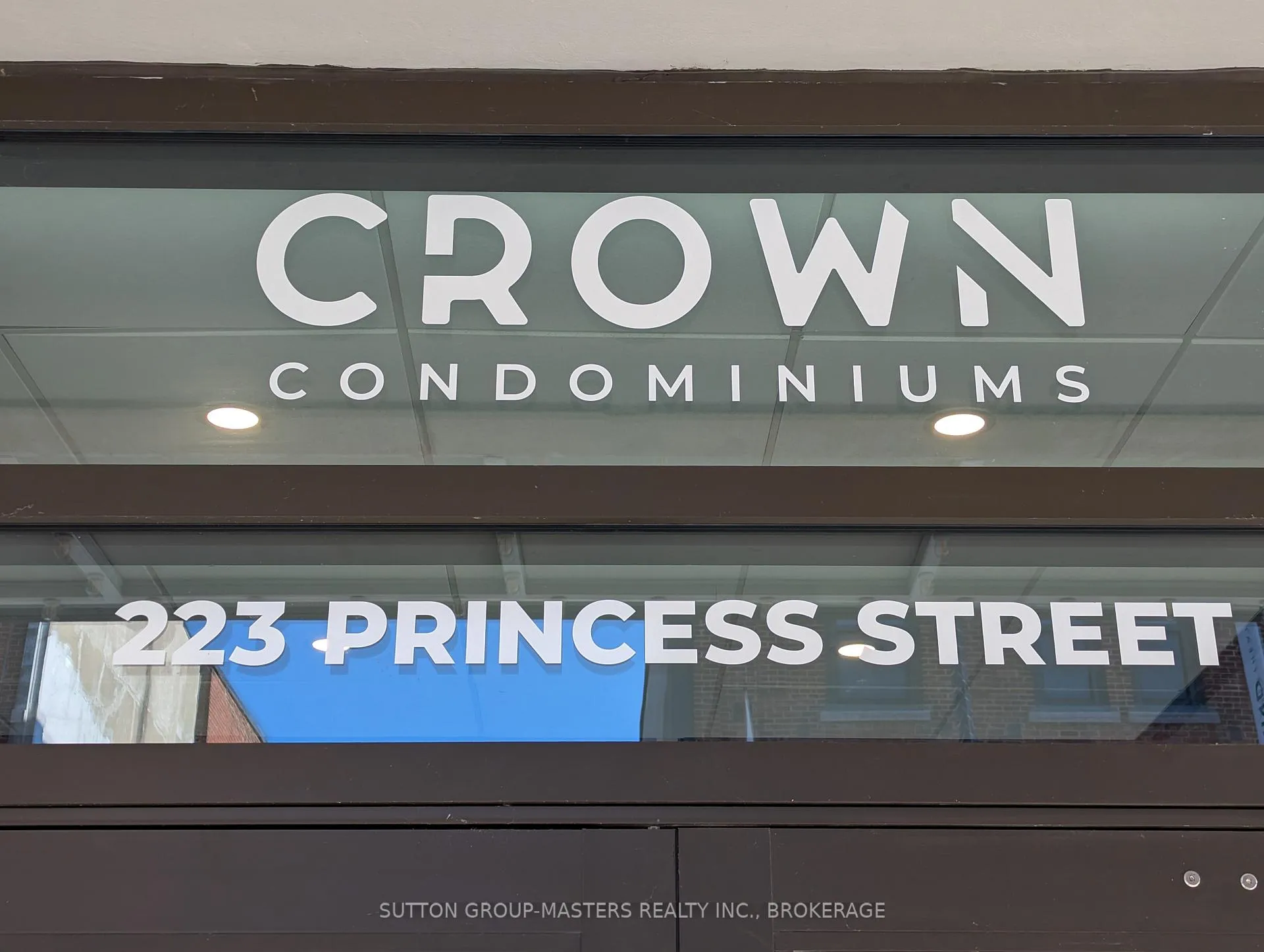 Front of Unit 618, 223 Princess Street