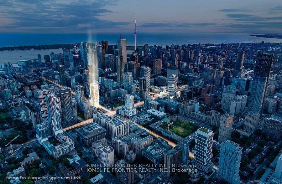 Front of Unit 1108, 82 Dalhousie Street