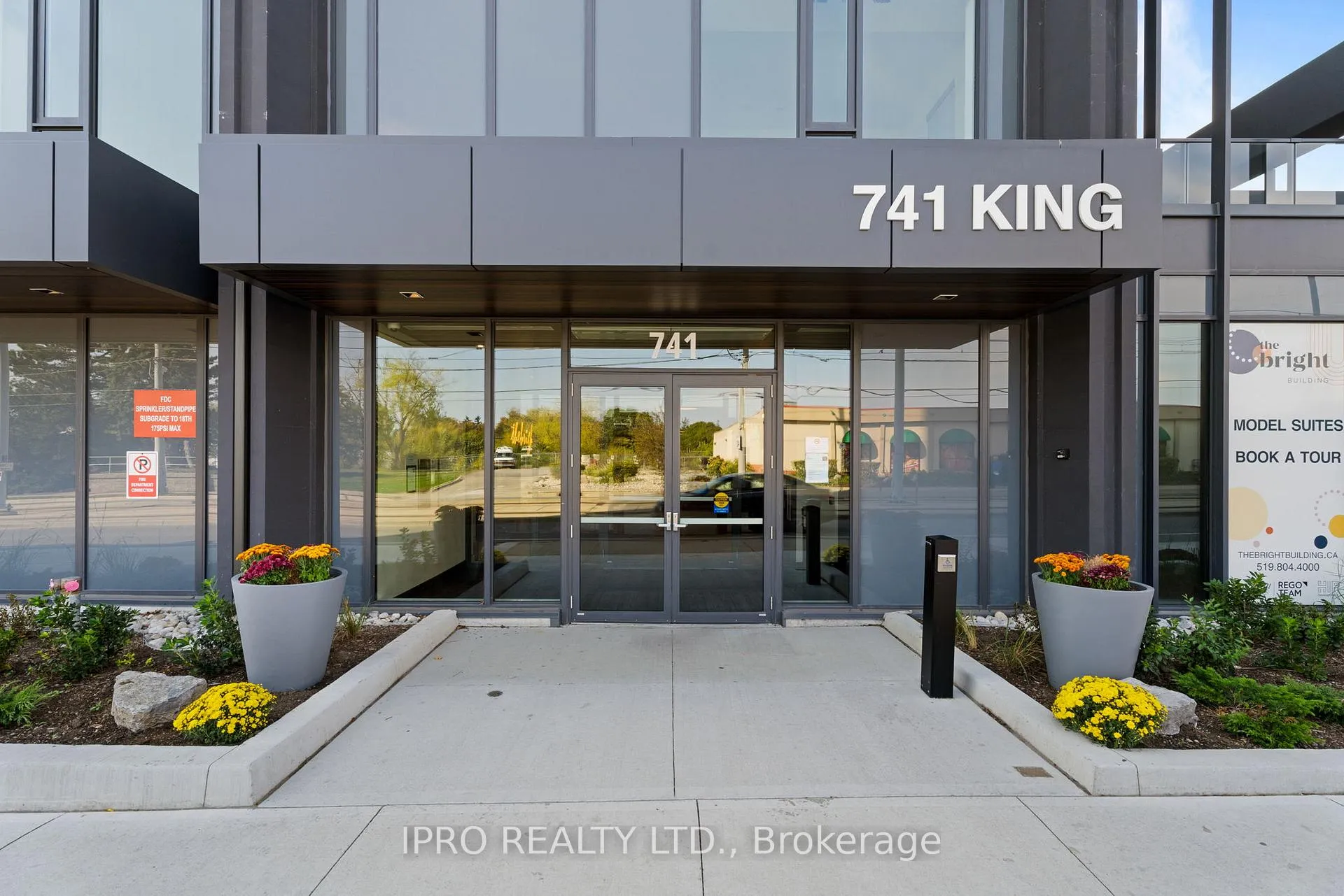 Front of Unit 509, 741 King Street W