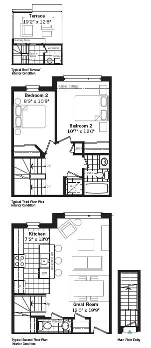 Photo 13 of Unit 524, 30 Dunsheath Way, Markham, Cornell — HOMEH