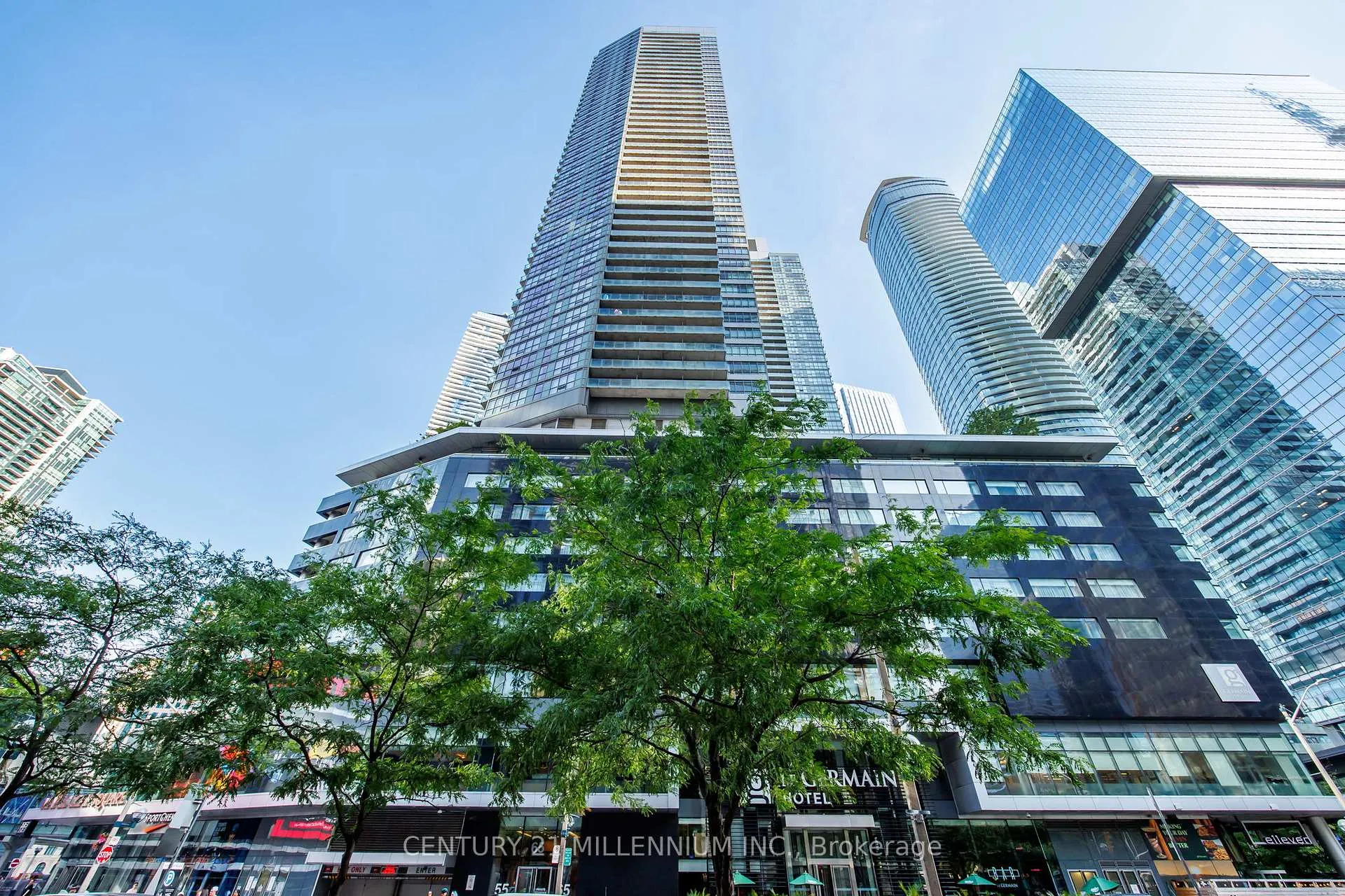 Front of Unit 4503, 65 Bremner Boulevard W