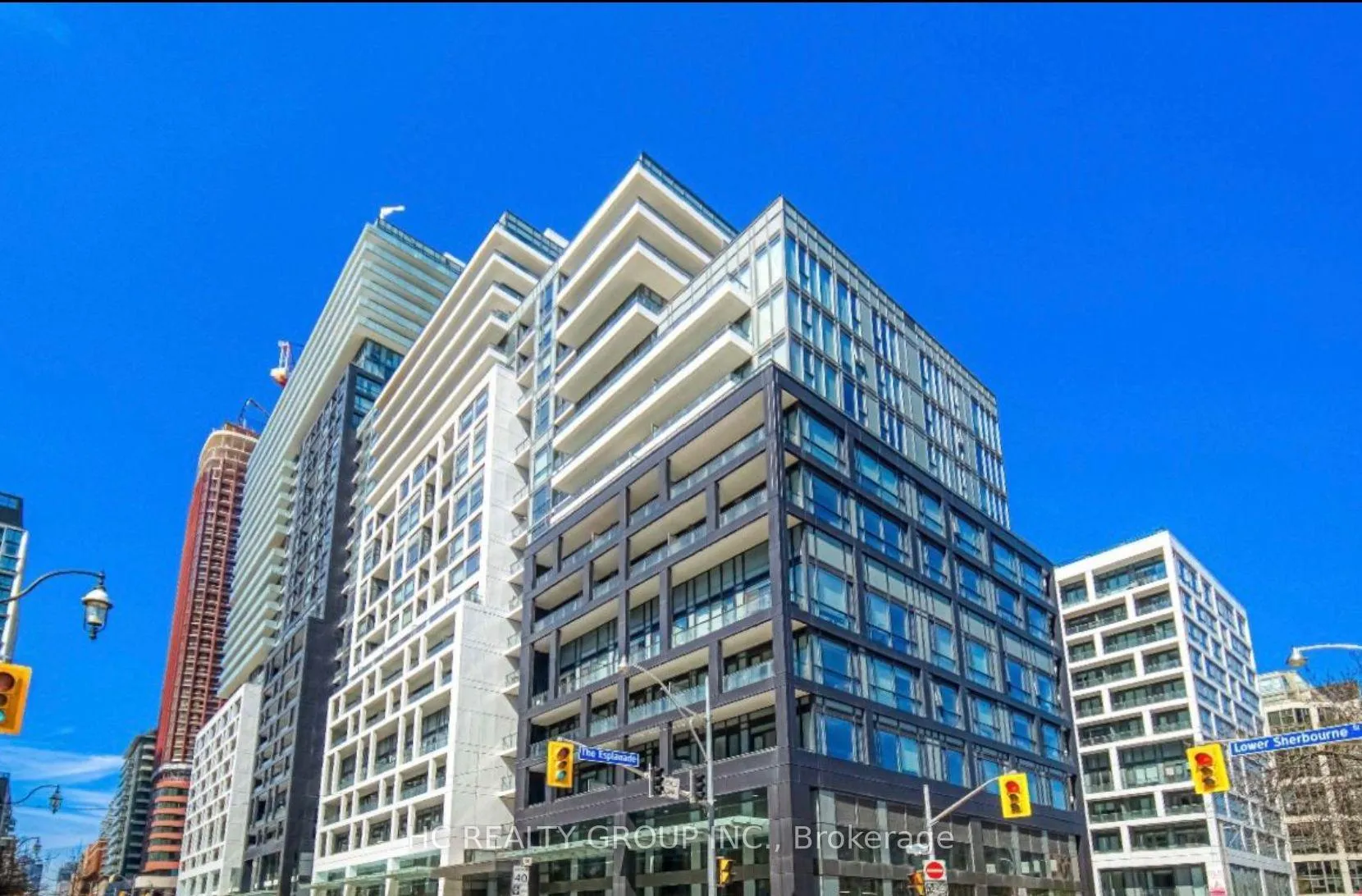 Front of Unit 1238 W, 135 Lower Sherbourne Street W