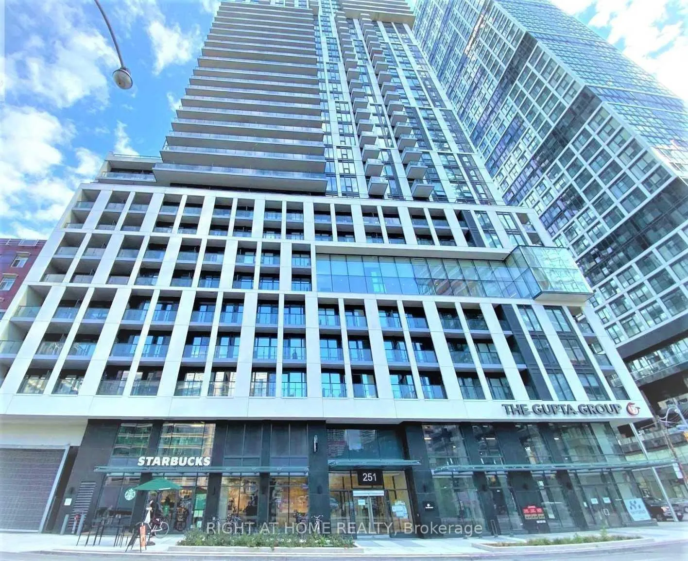 Front of Unit 721, 251 Jarvis Street