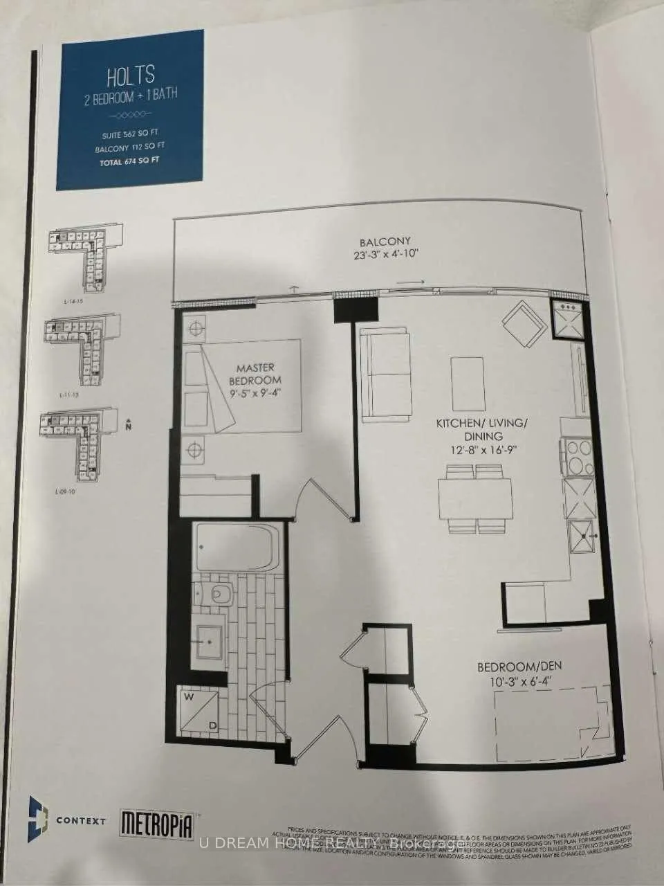 Photo 28 of Unit 1506, 120 Varna Drive, Toronto, Englemount-Lawrence — HOMEH