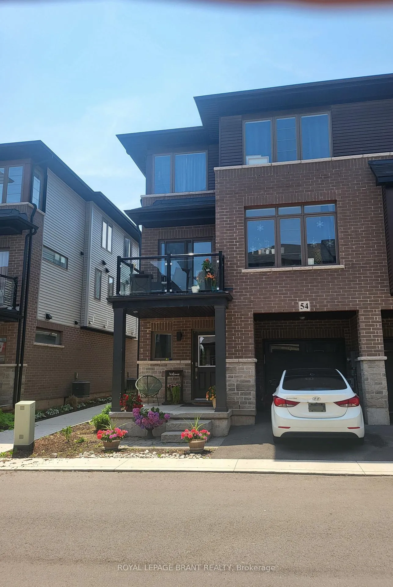 Front of Unit 54, 575 Woodward Avenue
