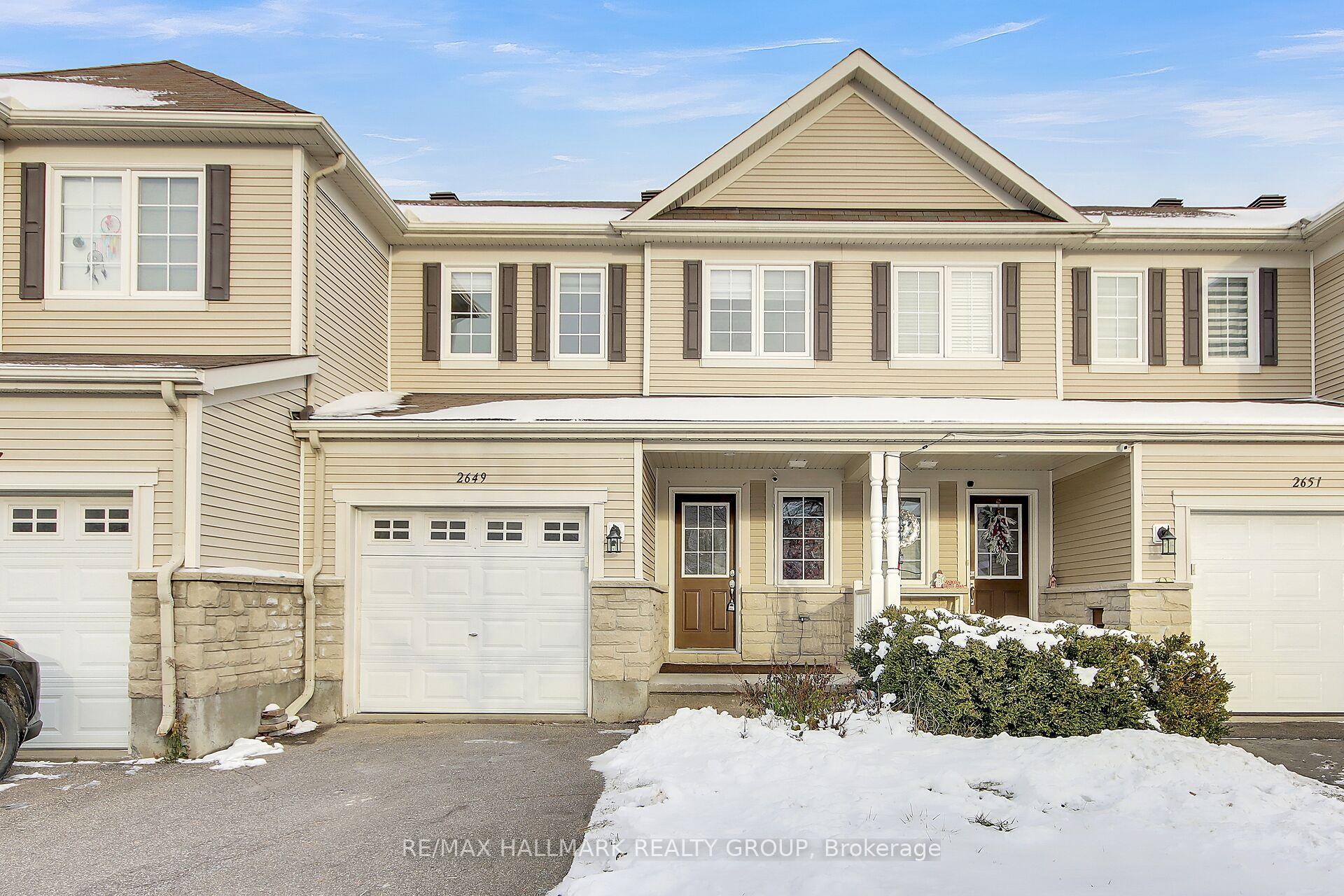 Photo 1 of 2649 Half Moon Bay Road, Ottawa, Barrhaven - Stonebridge — HOMEH