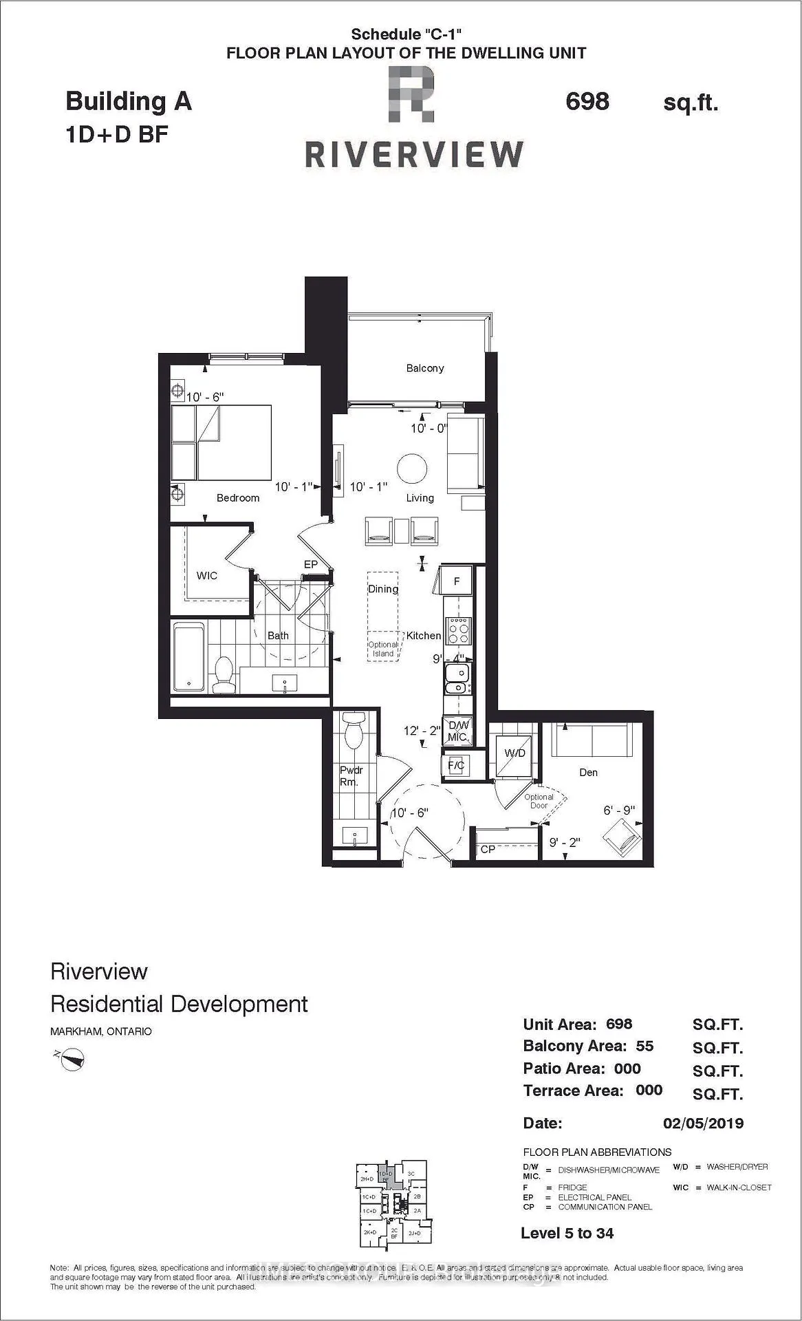 Photo 7 of Unit 1011, 8 Water Walk Drive, Markham, Unionville — HOMEH