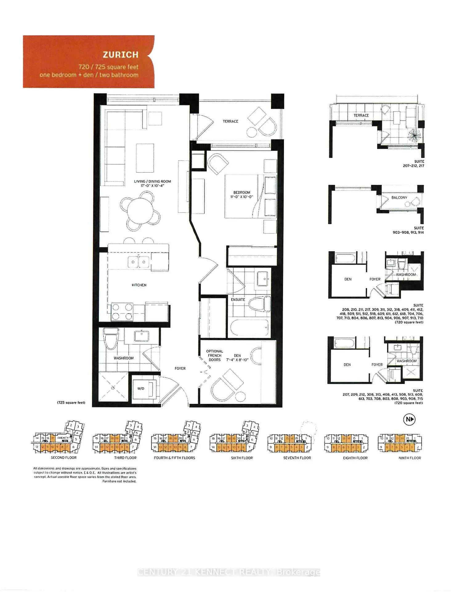 Photo 5 of Unit 608, 8130 Birchmount Road, Markham, Unionville — HOMEH
