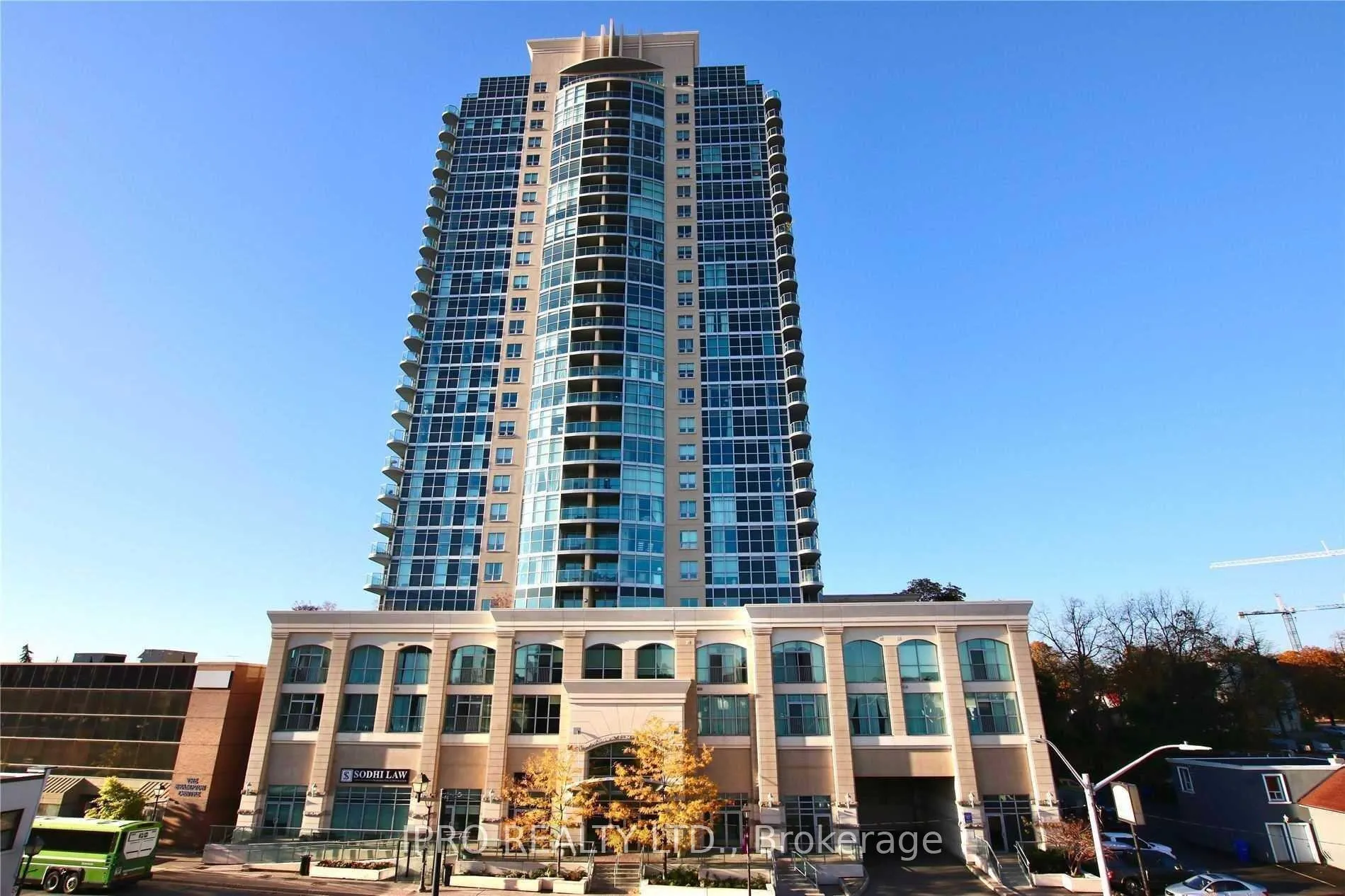 Front of Unit 603, 9 George Street N