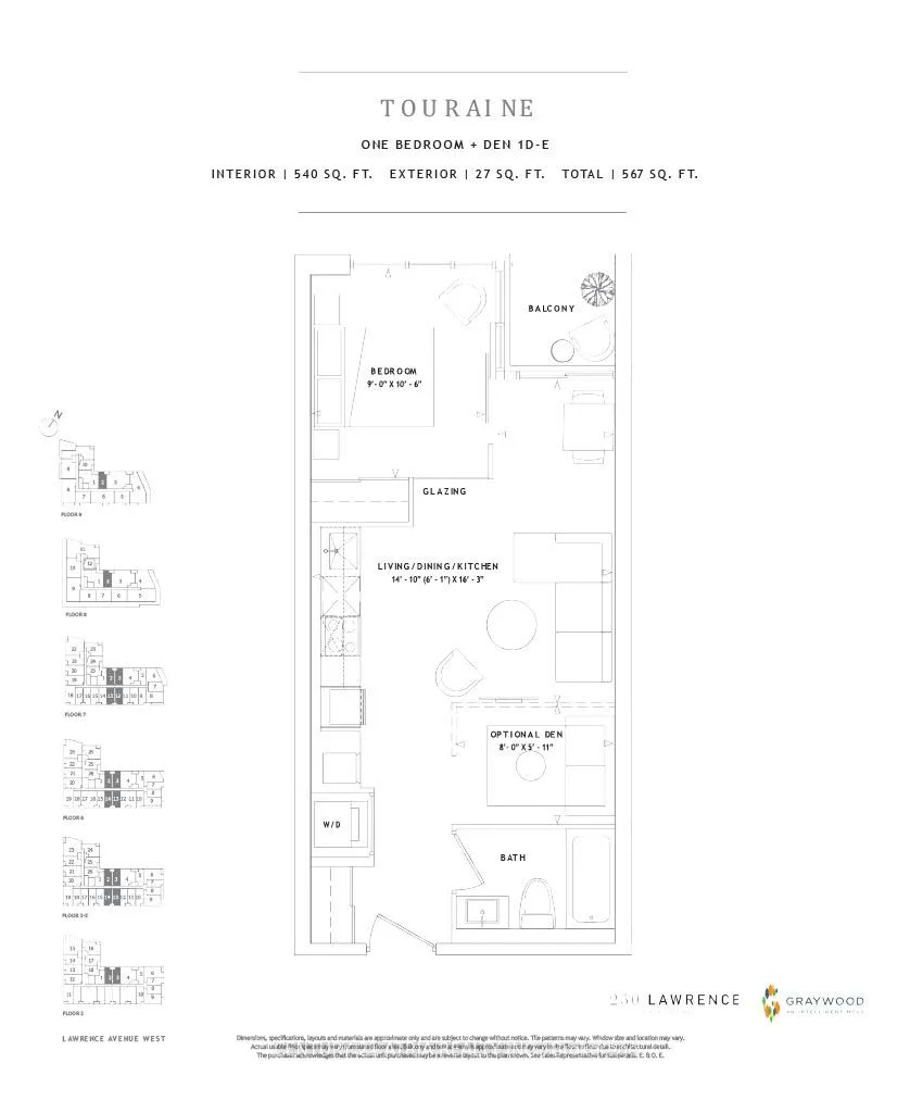 Photo 1 of Unit 711, 250 Lawrence Avenue, Toronto, Lawrence Park North — HOMEH