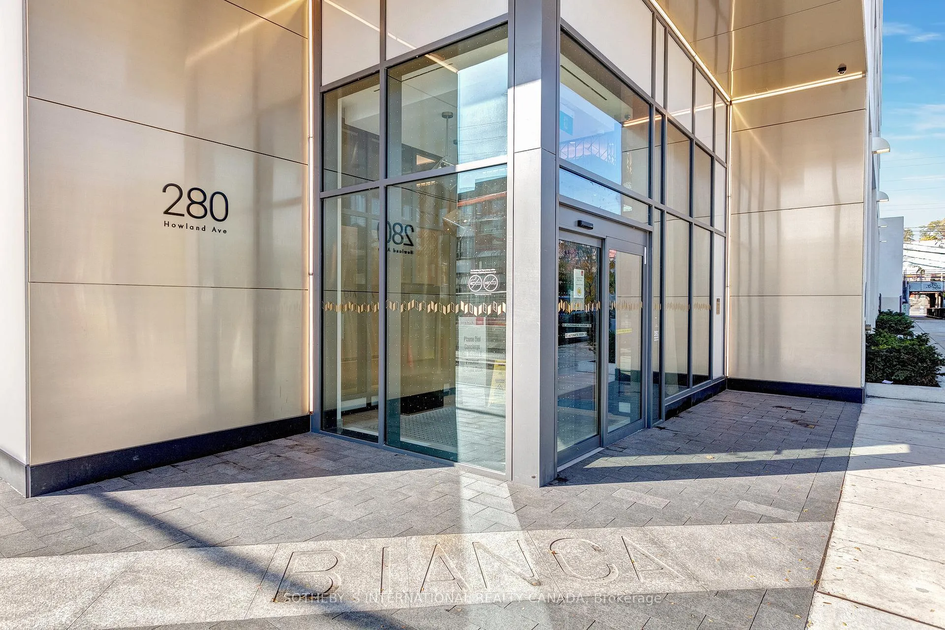 Front of Unit GPH29, 280 Howland Avenue