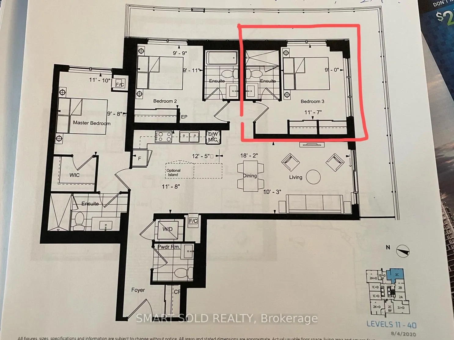 Photo 6 of Unit C 2701, 8 Water Walk Drive, Markham, Unionville — HOMEH