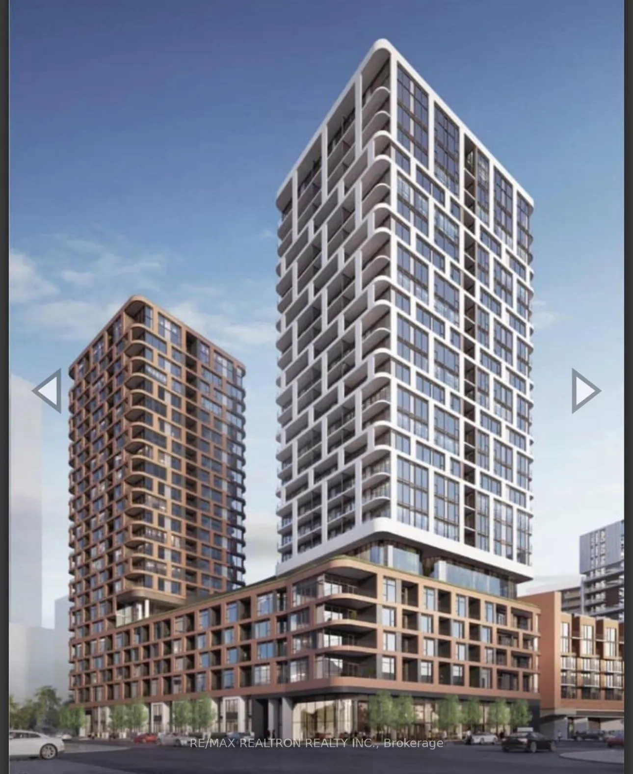 Front of Unit 1920, 56 Andre De Grasse Street