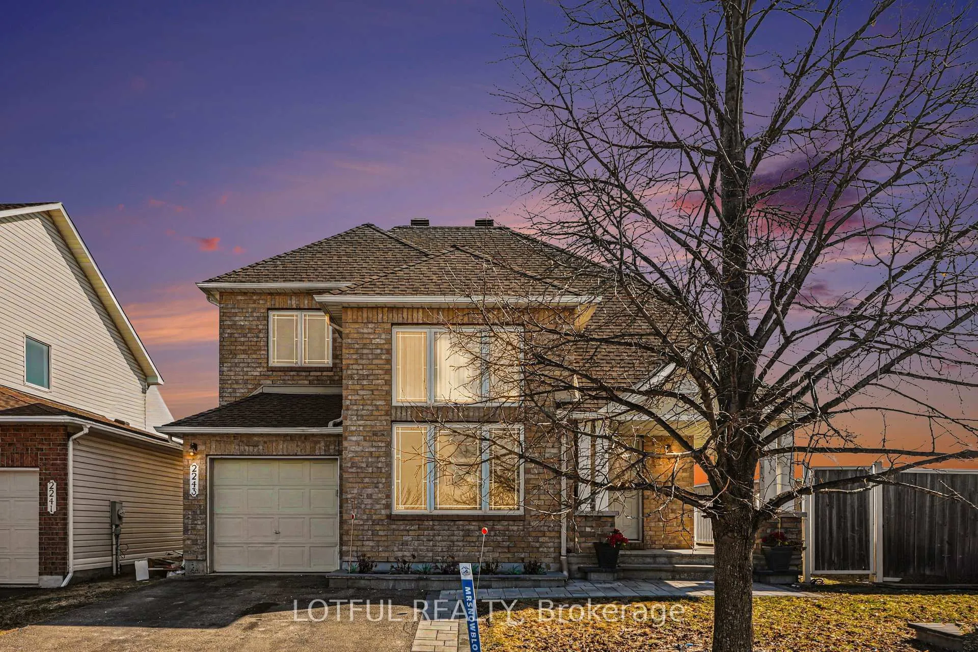 Photo 1 of 2243 Esprit Drive, Ottawa, Avalon East — HOMEH