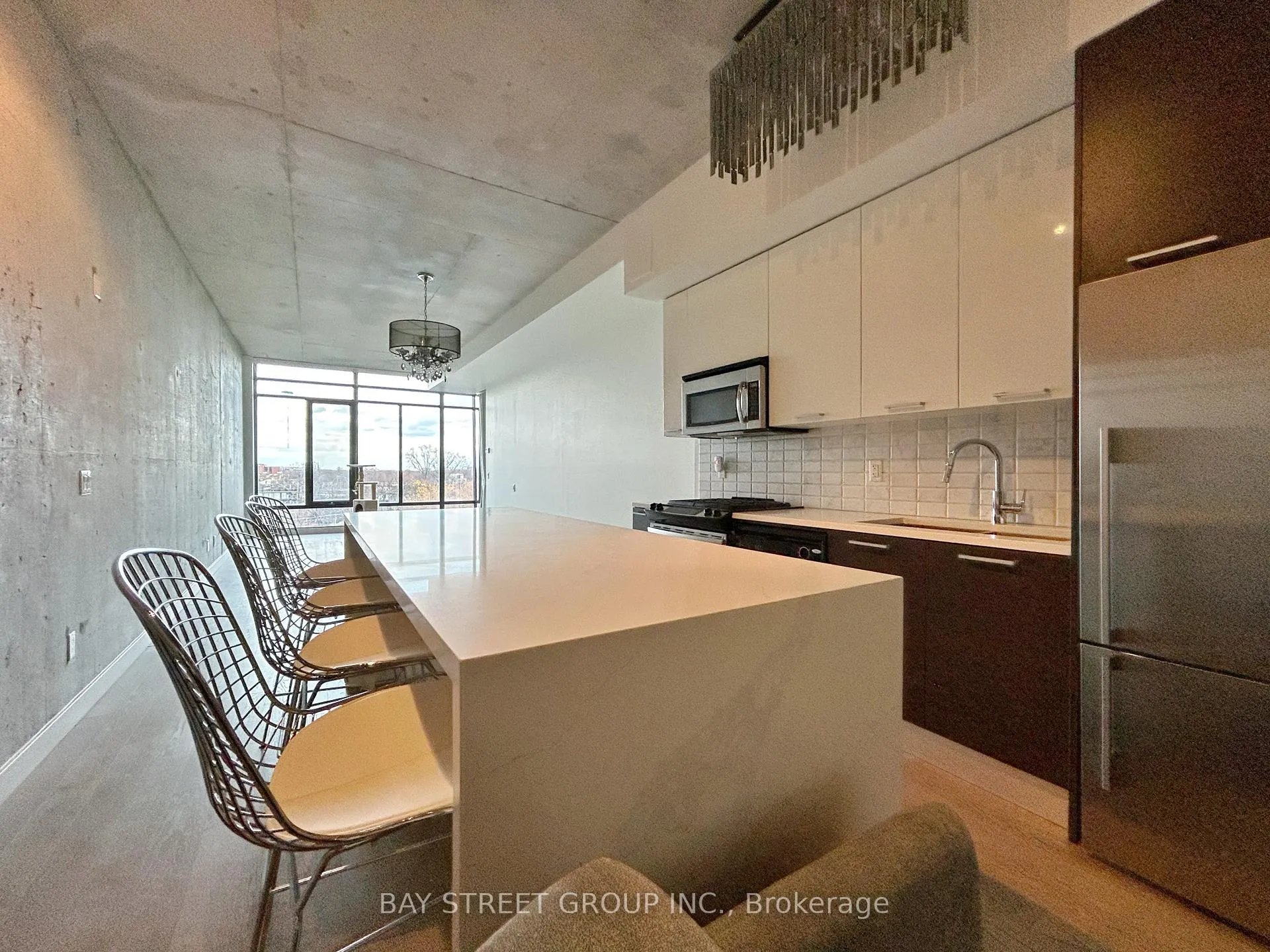Front of Unit 636, 90 Broadview Avenue