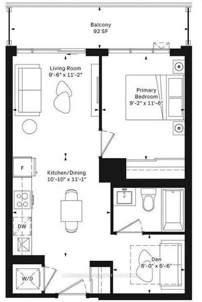 Photo 11 of Unit 417, 799 The Queensway Way, Etobicoke, Stonegate-Queensway — HOMEH