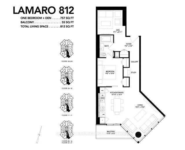 Photo 9 of Unit 2715, 45 Charles Street E, Toronto, Church-Yonge Corridor — HOMEH