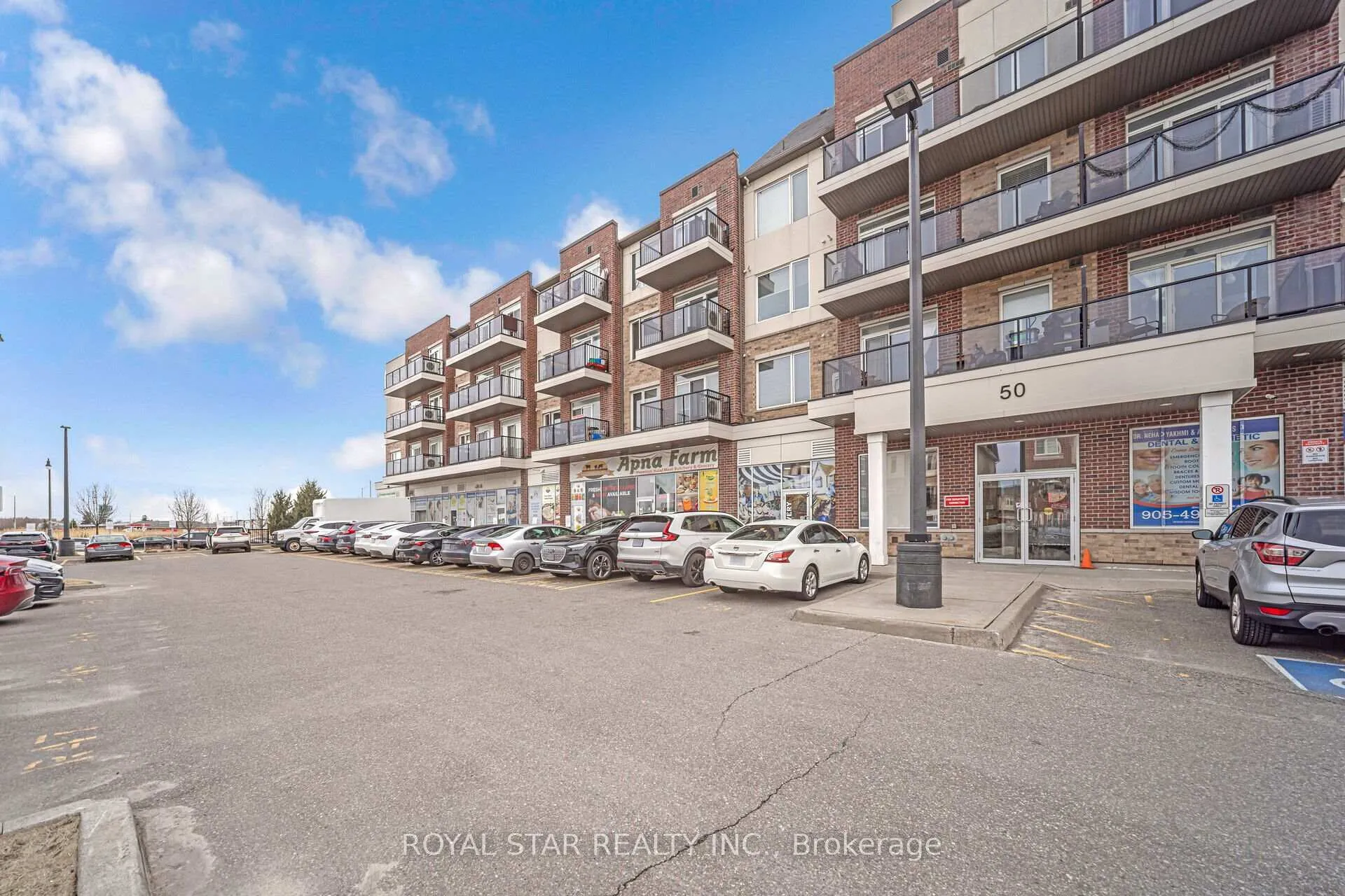 Front of Unit 407, 50 Sky Harbour Drive