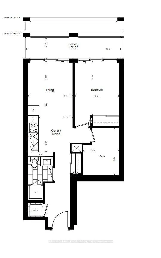 Photo 2 of Unit 805, 70 Princess Avenue, Toronto, Waterfront Communities — HOMEH