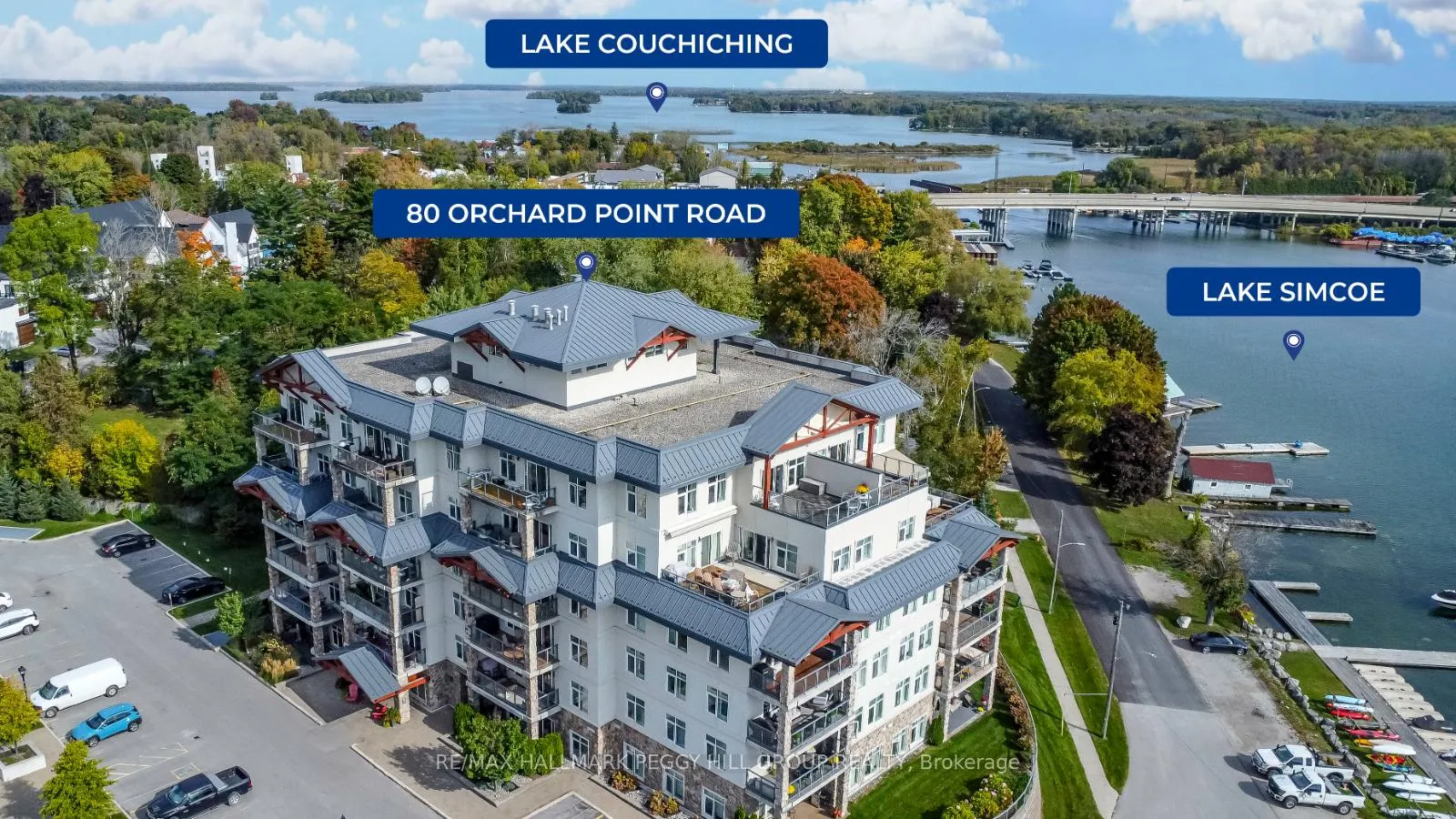 Front of Unit 604, 80 Orchard Point Road