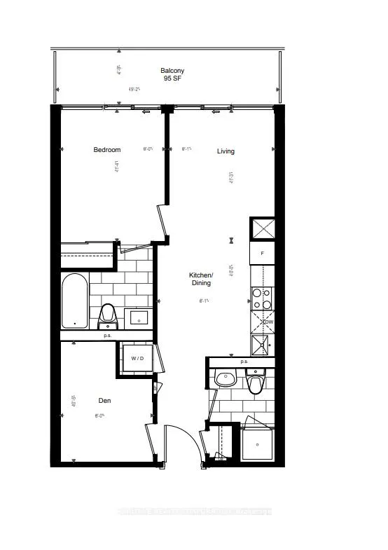 Photo 2 of Unit 2310 E, 70 Princess Street E, Toronto, Waterfront Communities — HOMEH