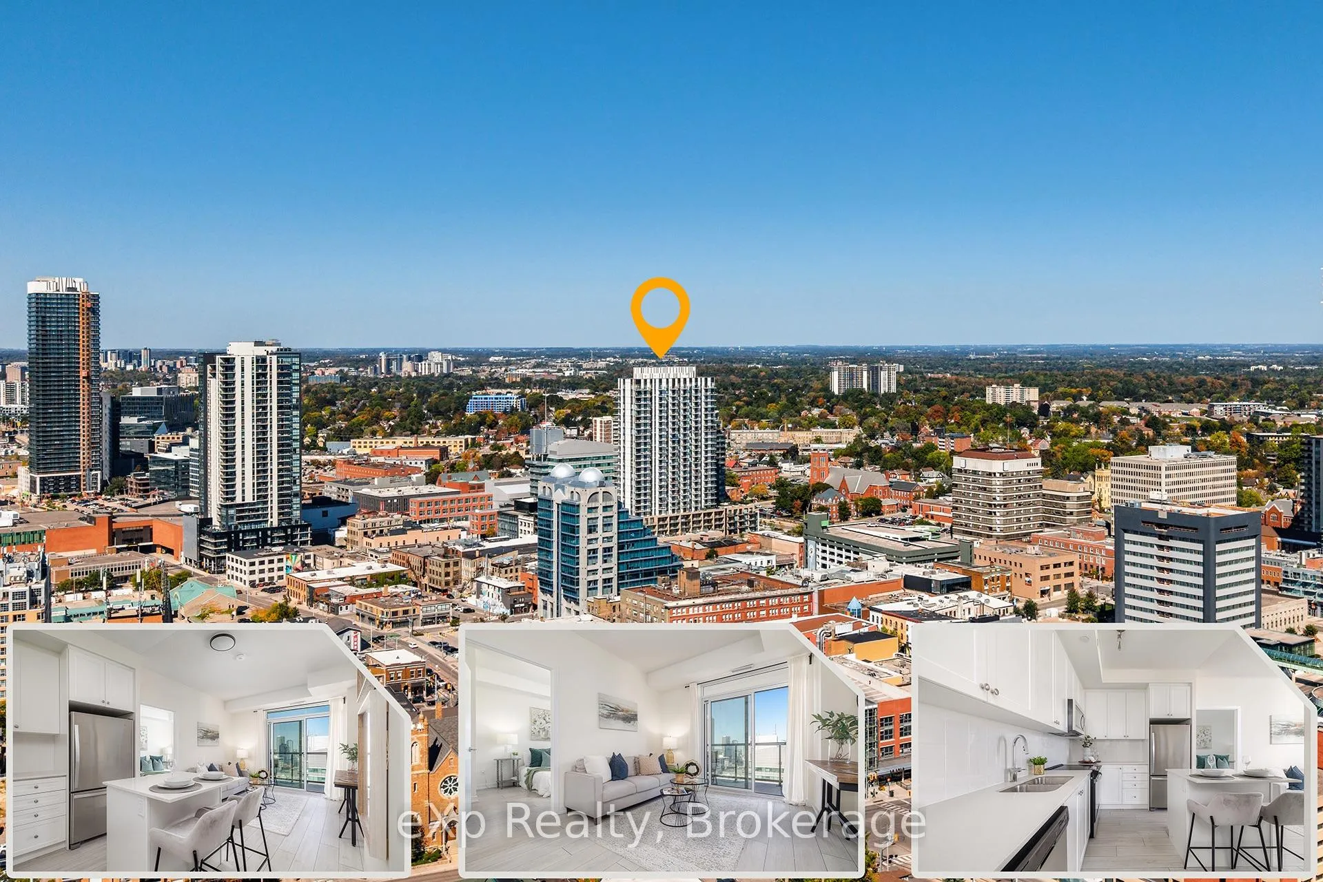 Front of Unit 1401, 55 Duke Street W