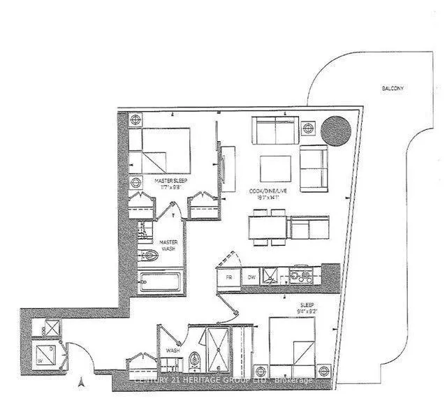 Photo 19 of Unit 2501, 1 Bloor Street E, Toronto, Church-Yonge Corridor — HOMEH
