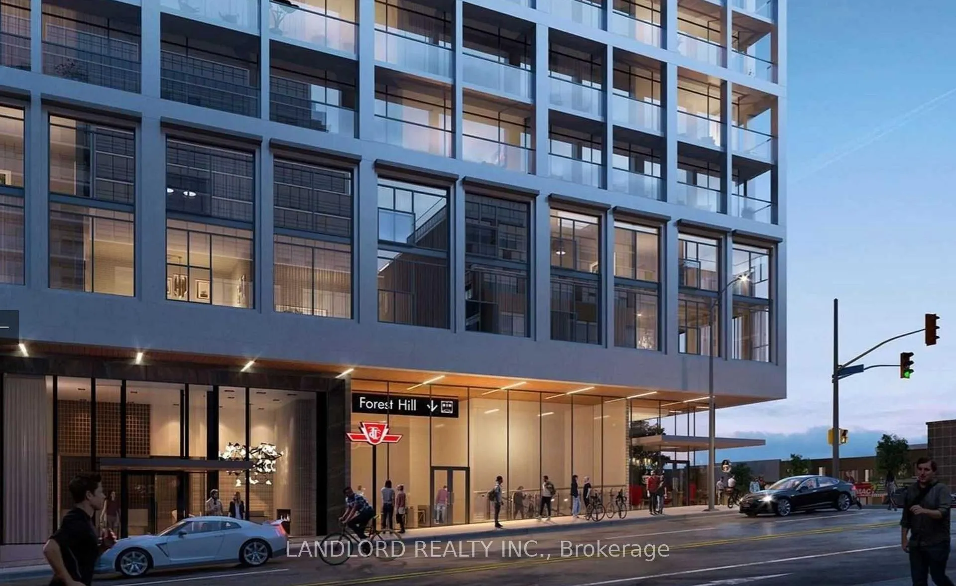 Front of Unit 201, 2020 Bathurst Street