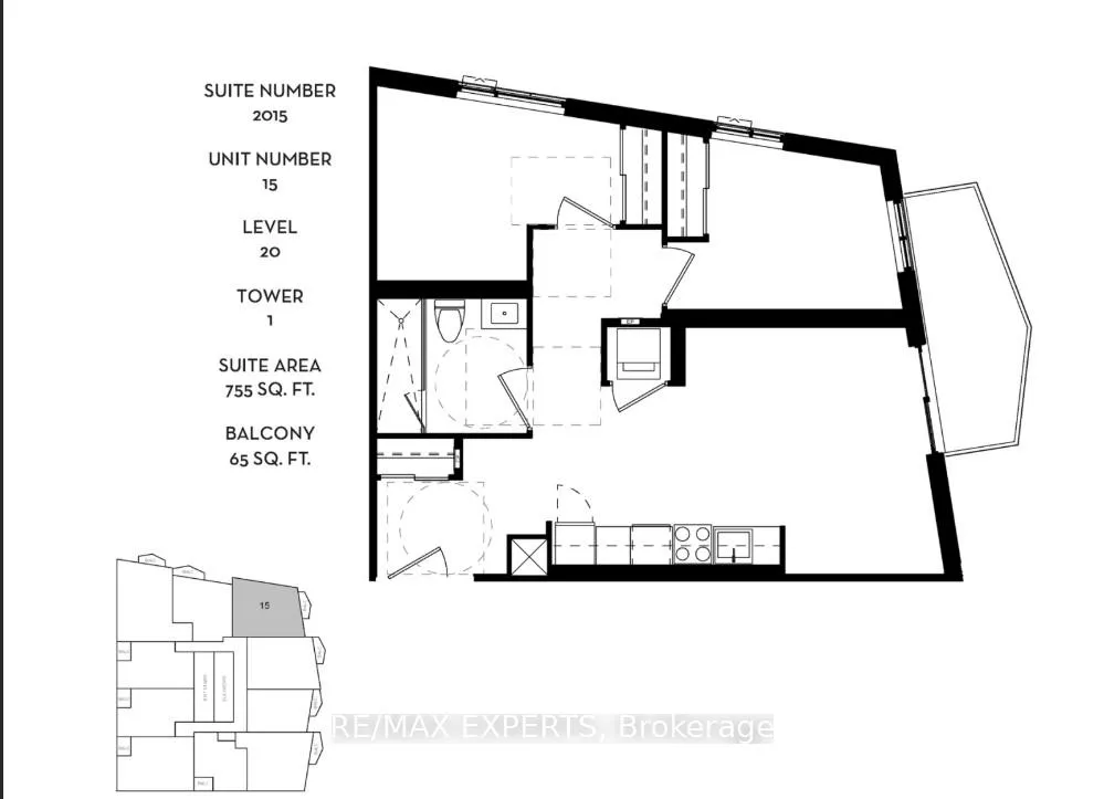 Photo 1 of Unit 2015, 10 Abeja Street, Vaughan, Concord — HOMEH