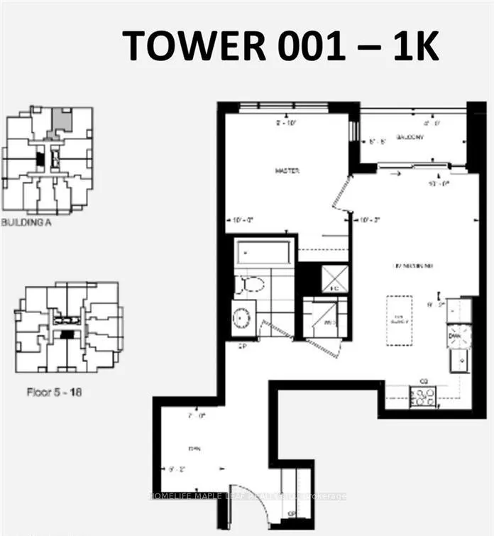 Photo 5 of Unit 1411, 5 Wellington Street S, Kitchener — HOMEH