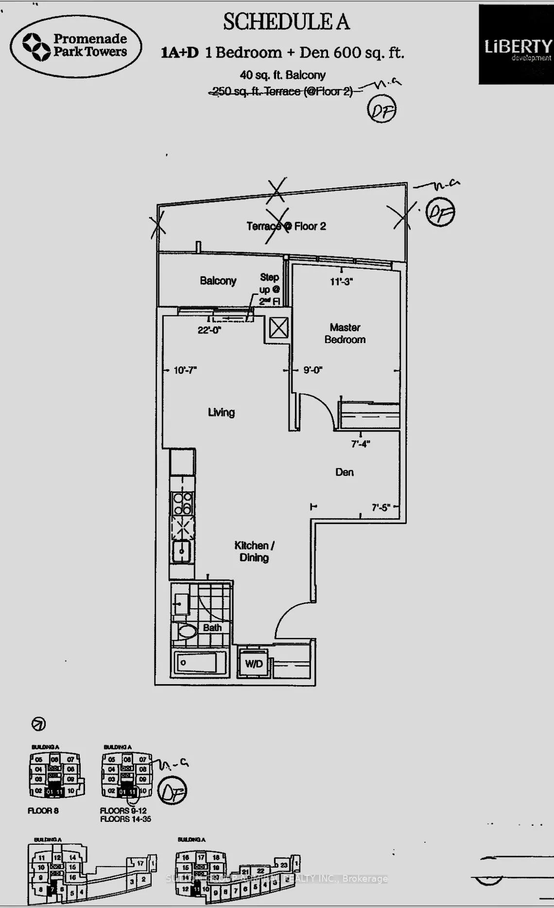 Photo 3 of Unit A-1211, 30 Upper Mall Way, Vaughan, Brownridge — HOMEH