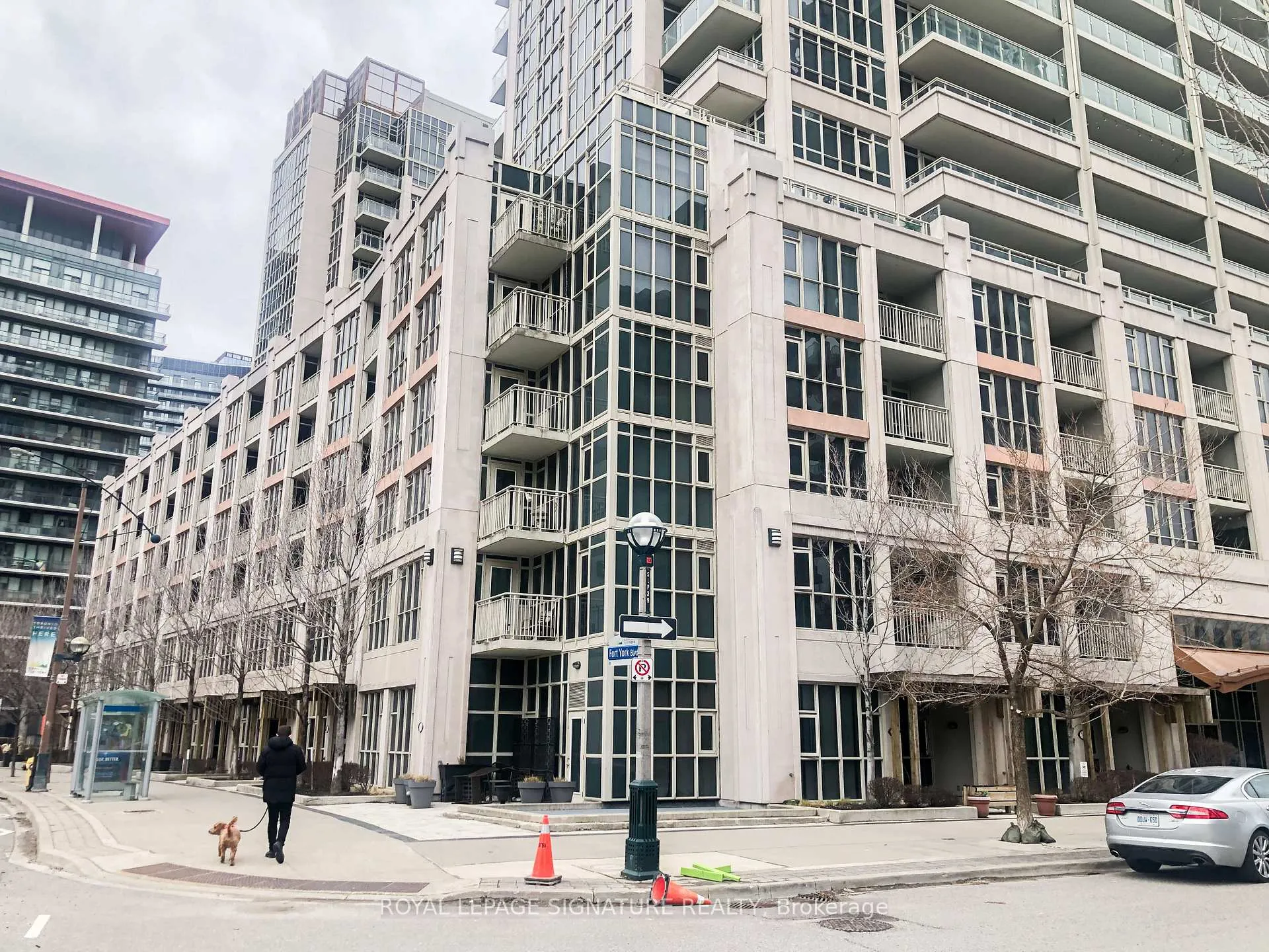 Front of Unit 123, 187 Fort York Boulevard W
