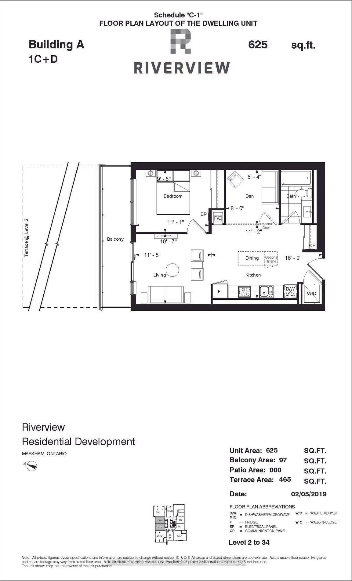 Photo 12 of Unit 2508, 8 Water Walk Drive, Markham, Unionville — HOMEH