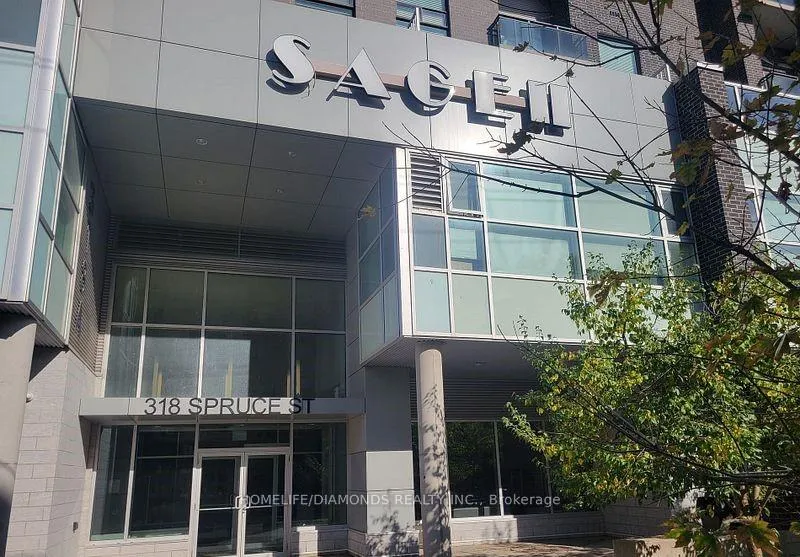 Front of Unit 1705, 318 Spruce Street