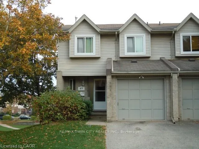 Photo 1 of Unit 49, 20 Paulander Drive, Kitchener — HOMEH